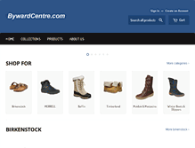 Tablet Screenshot of bywardcentre.com